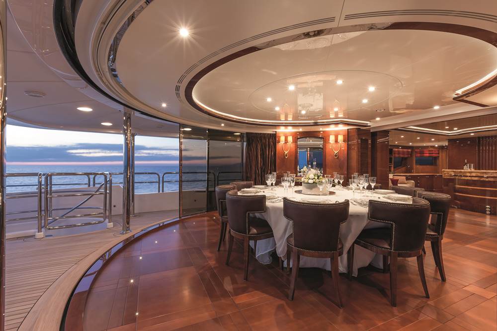 Luxury charter yacht Checkmate