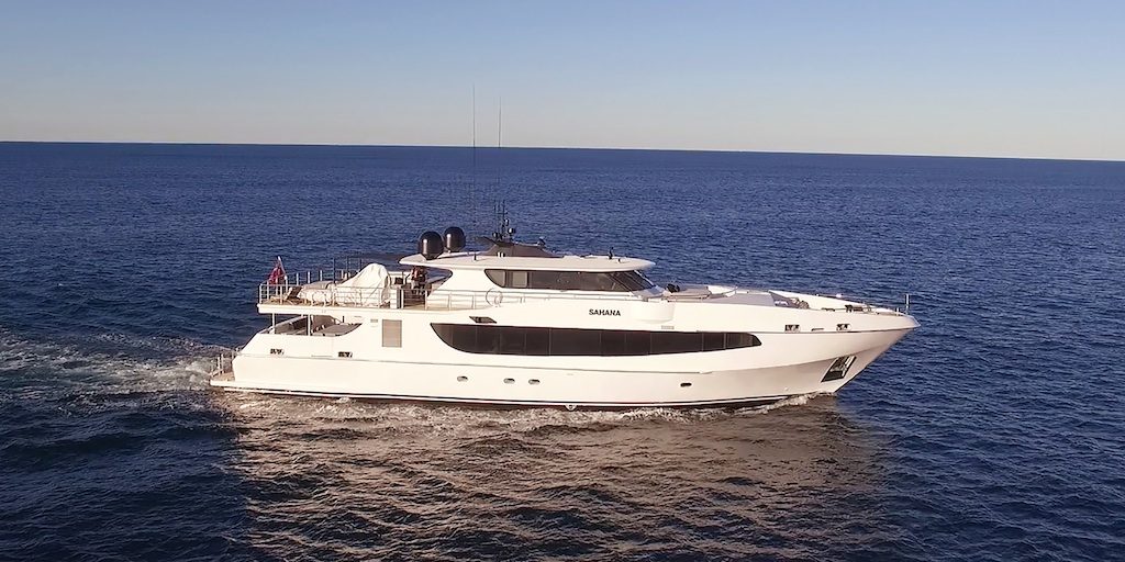 MY Sahana Luxury Boat Hire