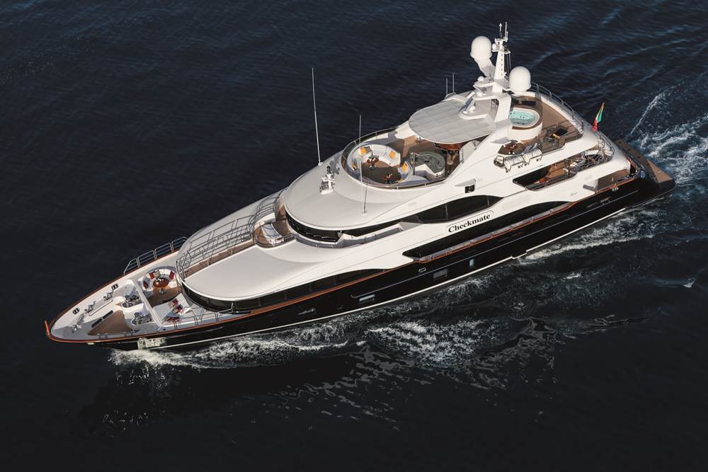 Luxury charter yacht Checkmate